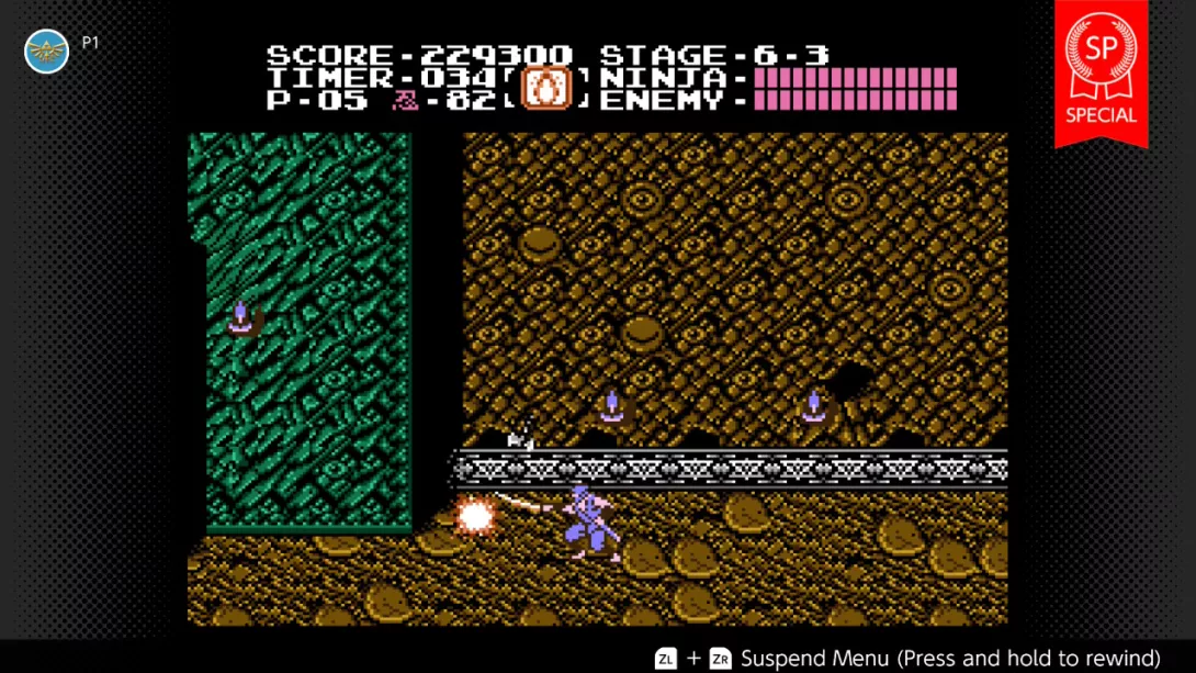 Nintendo Switch Online NES Ninja Gaiden