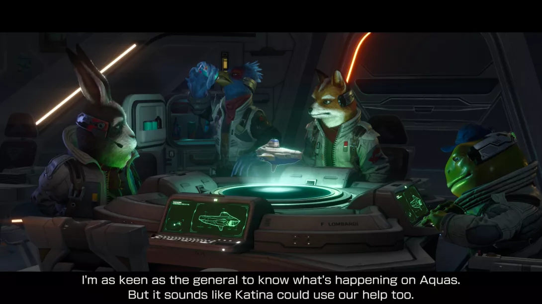 Star Fox koko tiimi kuvassa