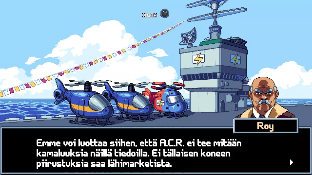 Choppa: Rescue Rivals - Roy selittää selvällä suomen kielellä