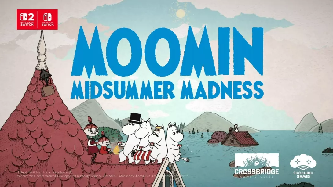 Moomin Midsummer Madness, Shochiku, peli, peliuutinen, nintendo switch, steam