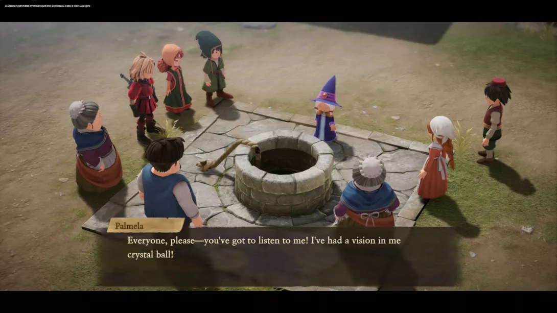 Dragon Quest VII Reimagined_Ennustaja kaivolla