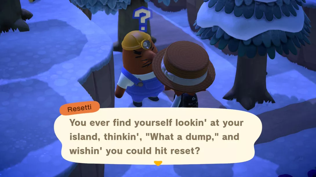 Animal Crossing: New Horizons Switch 2 Edition Resetti