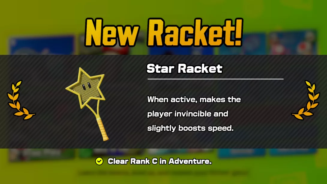 Mario Tennis Fever uusi maila