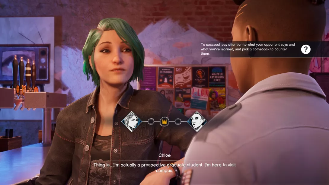 Life is Strange Reunion Bullshiting Guard