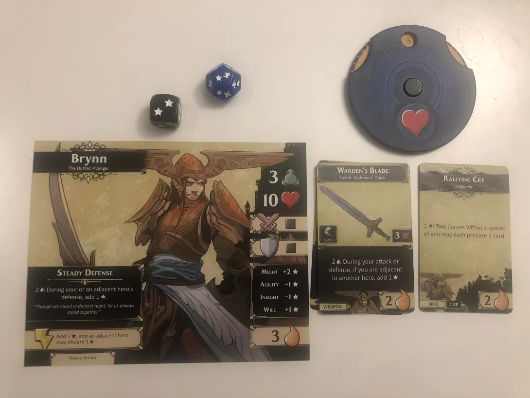 Descent Legends of the Dark hahmo