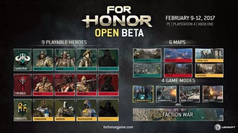 For Honor beeta
