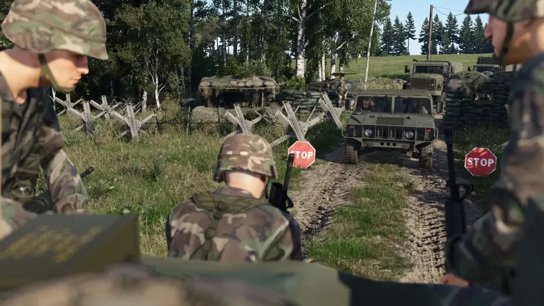Arma Reforger: tiimityöskentelyä