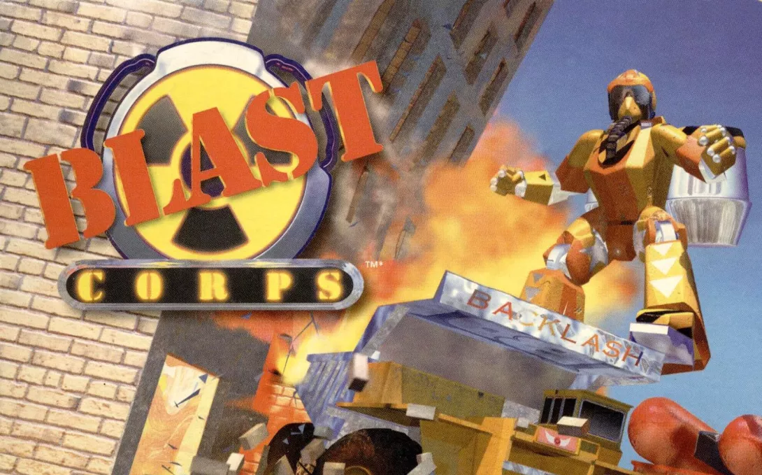 Blast Corps kansi