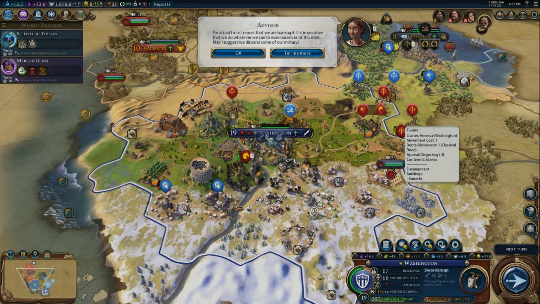 Civilization VI: Neuvoja