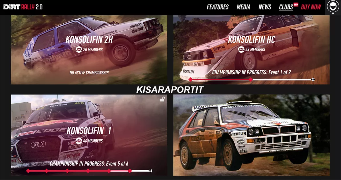 Dirt Rally 2 -kisaraportit-ketjun nostokuva