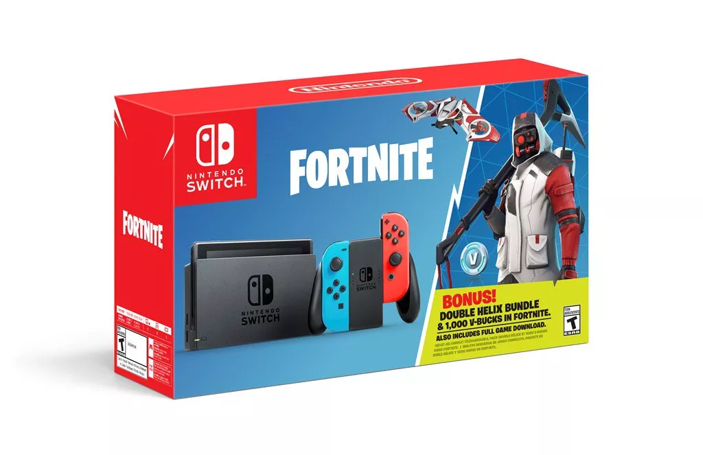 Nintendo Switch konsoli Fortnite bundle