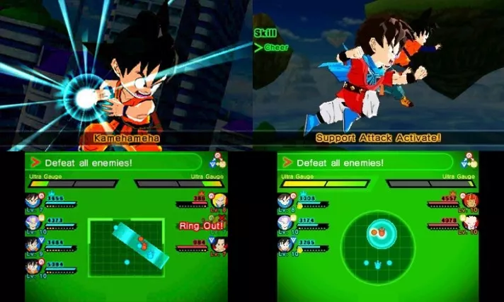 Dragon Ball Fusions valmiskuvat
