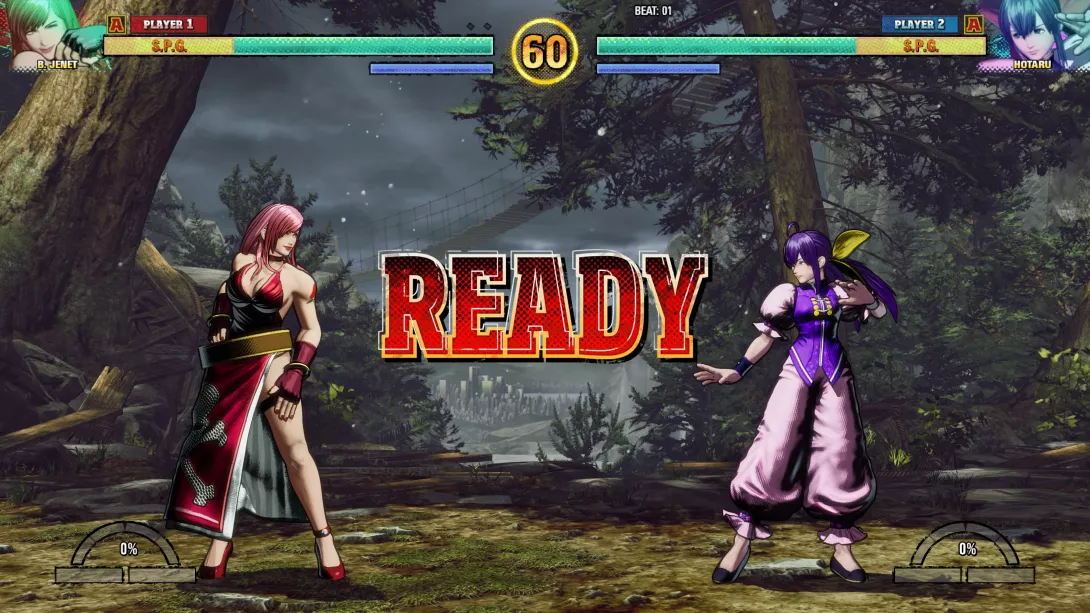 FATAL FURY: City of the Wolves taistelu alkaa