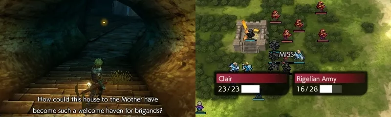 Fire Emblem Echoes Shadows of Valentia luolasto ja taistelu