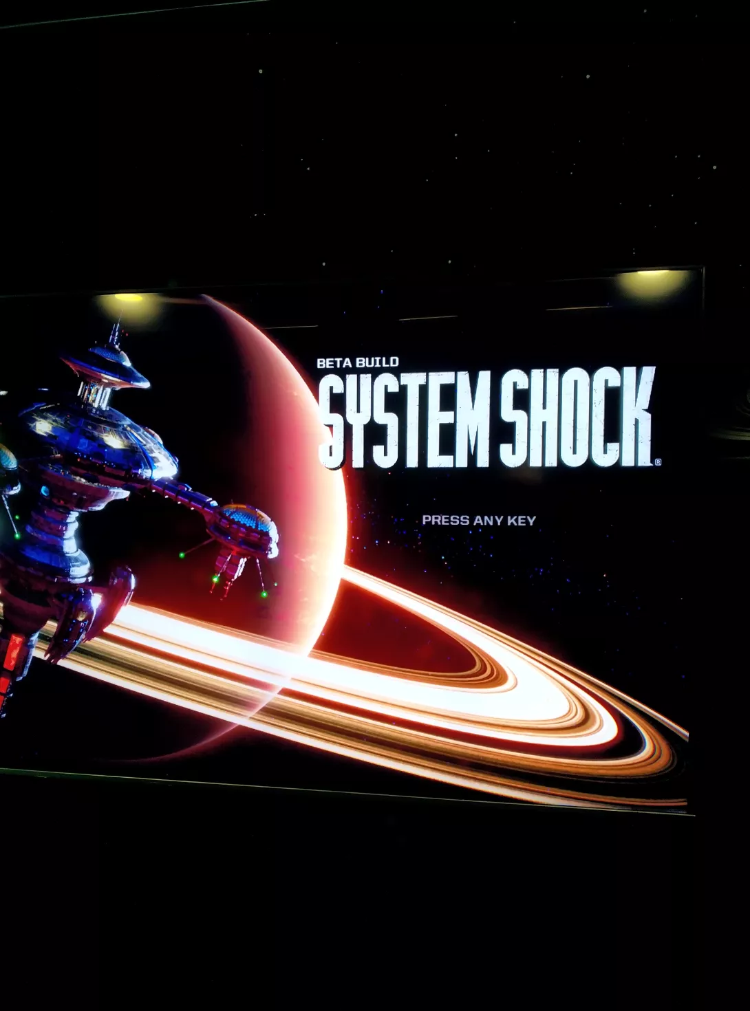 System Shock Remake: avausruutu