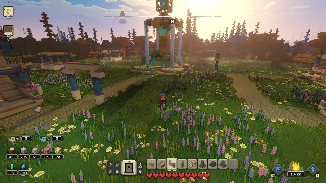 Minecraft Legends: kylät toistavat itseään
