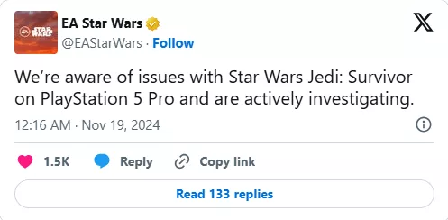 EA Star Wars Twitter