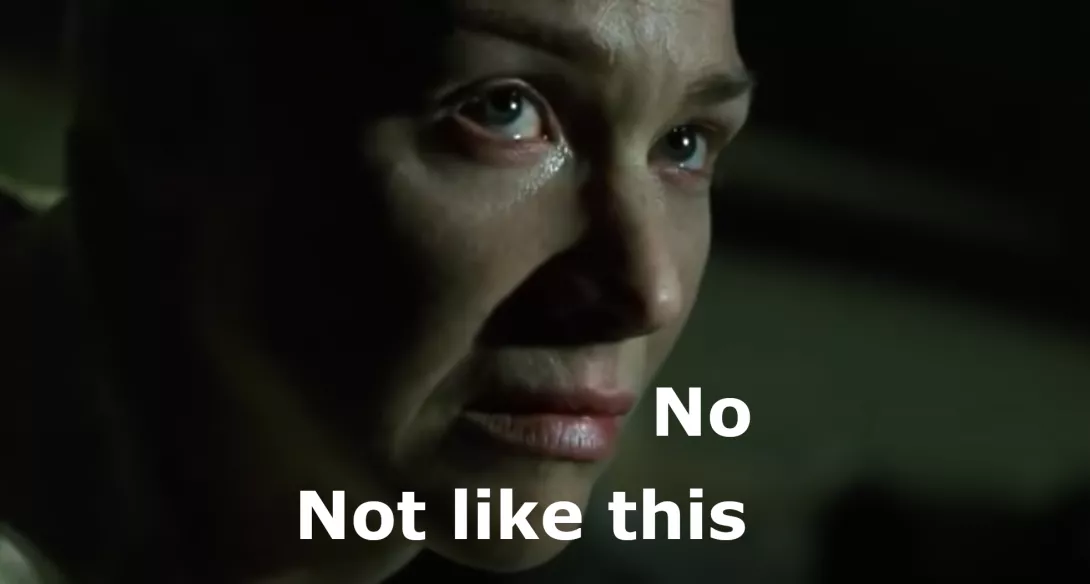 Matrix, not like this