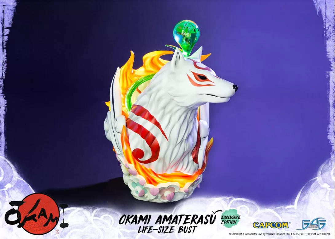 Okami Amaterasu pysti