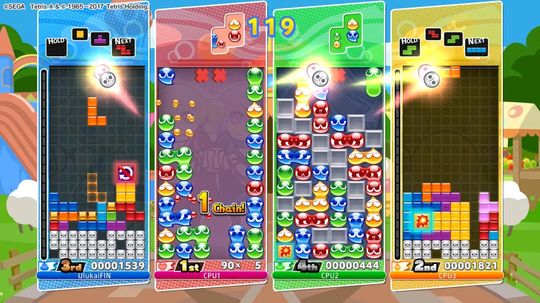 Puyo Puyo Tetris Party-moodi