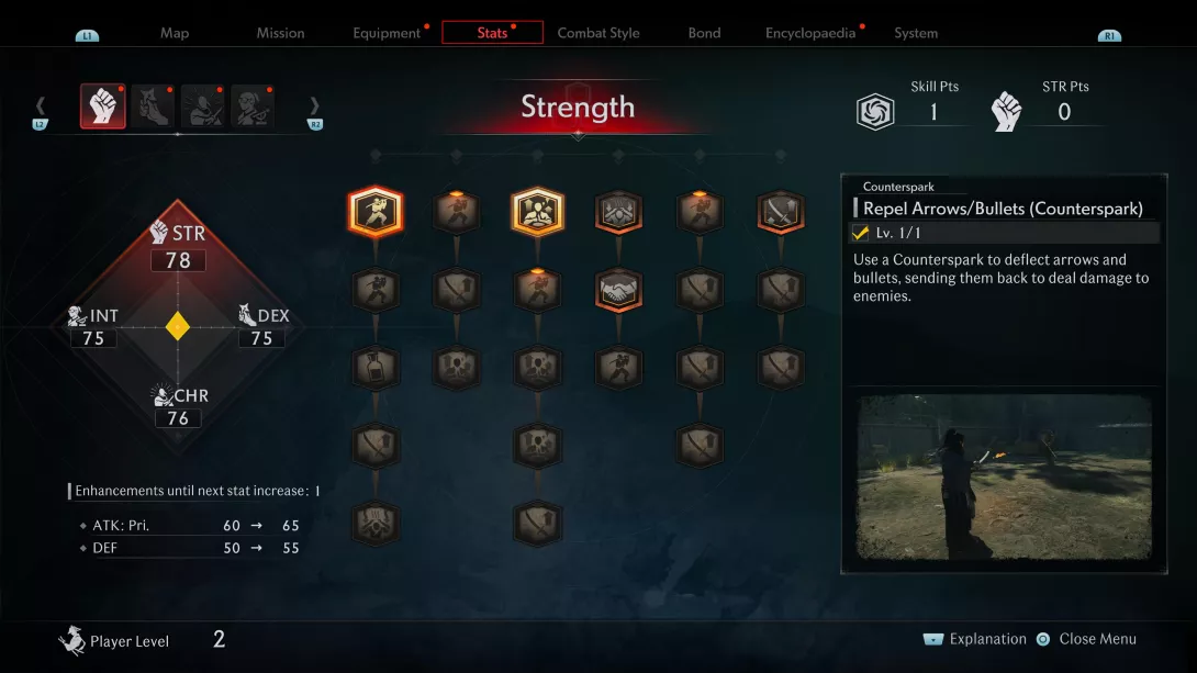 Rise of the Ronin_levelöinti