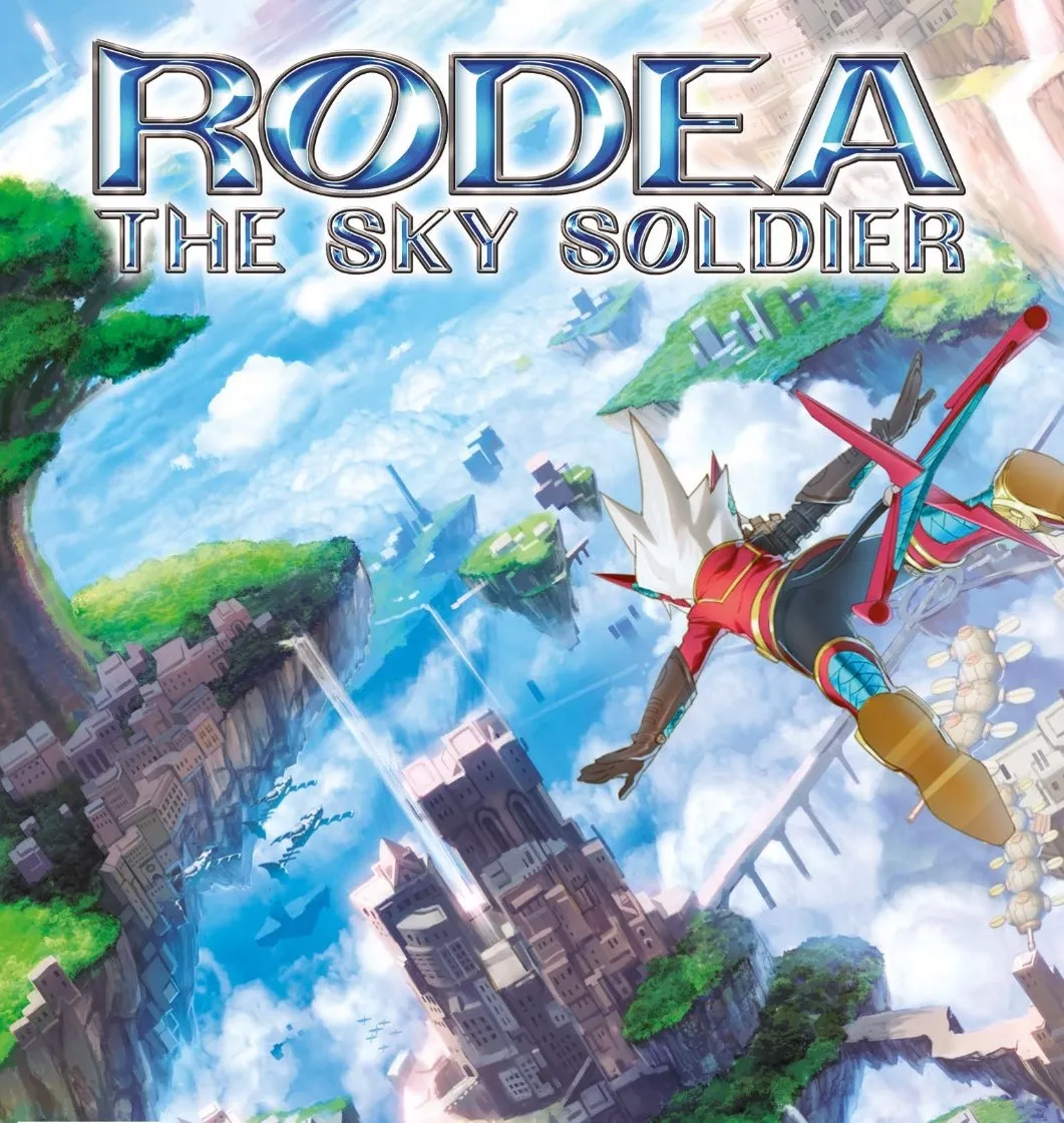 Rodea Wii U kansi the Sky Soldier