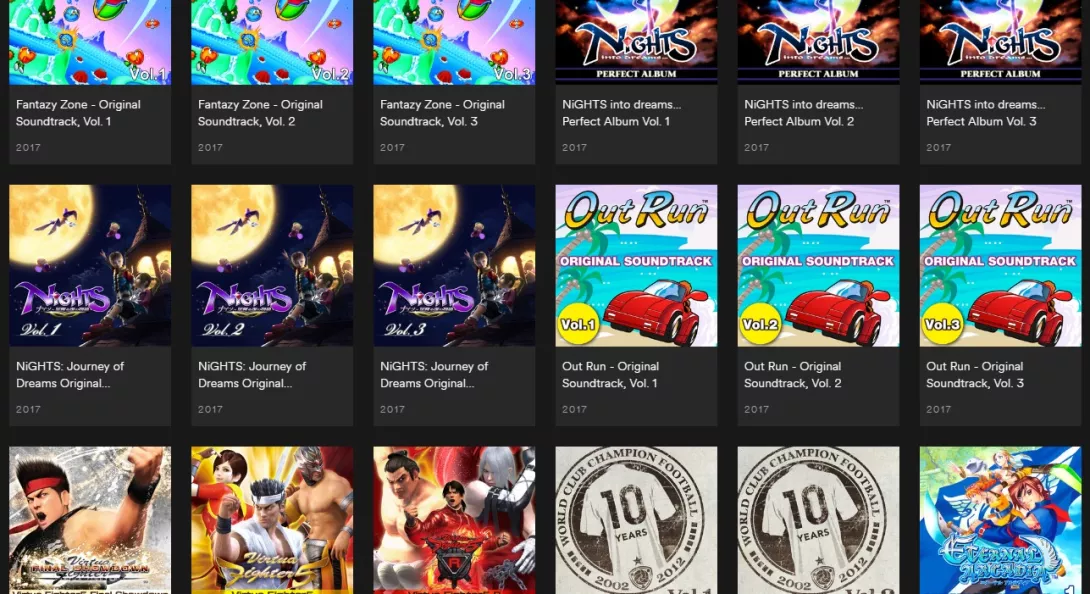 Sega Spotify