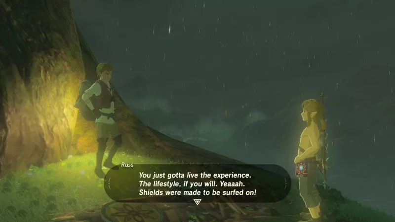 The Legend of Zelda Breath of the Wild Surffijengi