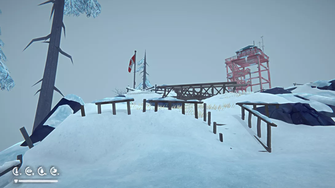 The Long Dark siinä se vahtitorni on