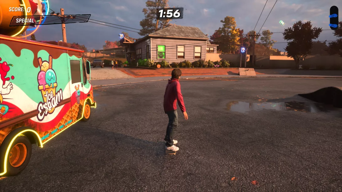 Tony Hawk's Pro Skater 3 + 4_Lähiö ja jäätelöauto
