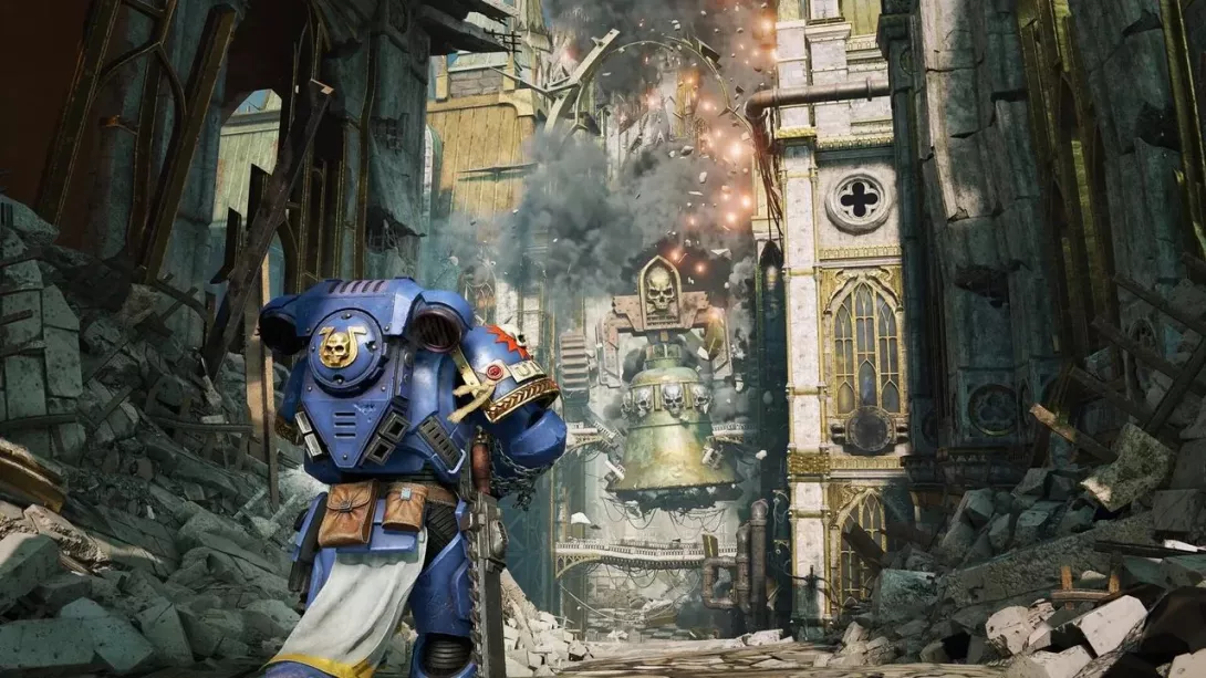 Warhammer 40,000: Space Marine 2: maailma on rappiolla