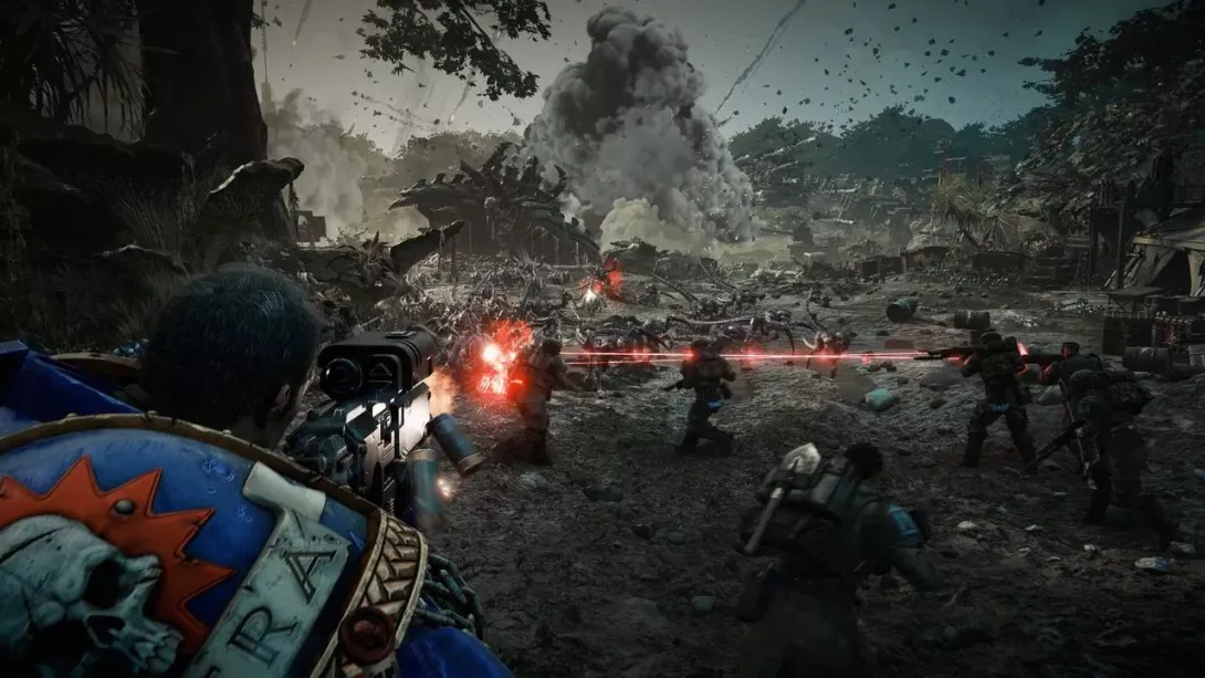 Warhammer 40,000: Space Marine 2: vihollisten aallot ovat huikeita