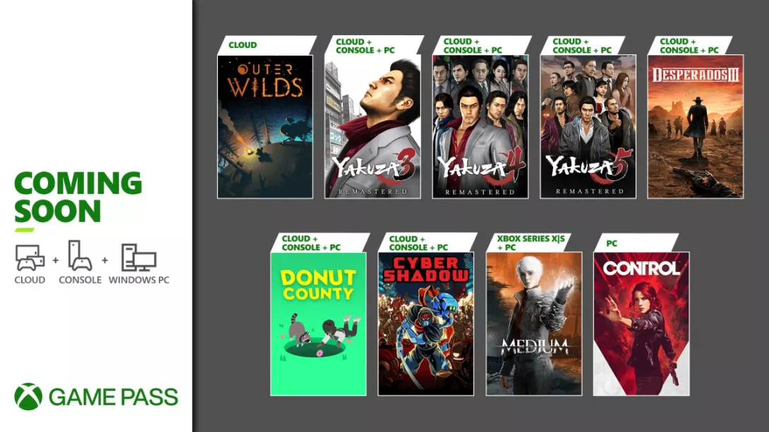 Xbox Game Pass tammikuu
