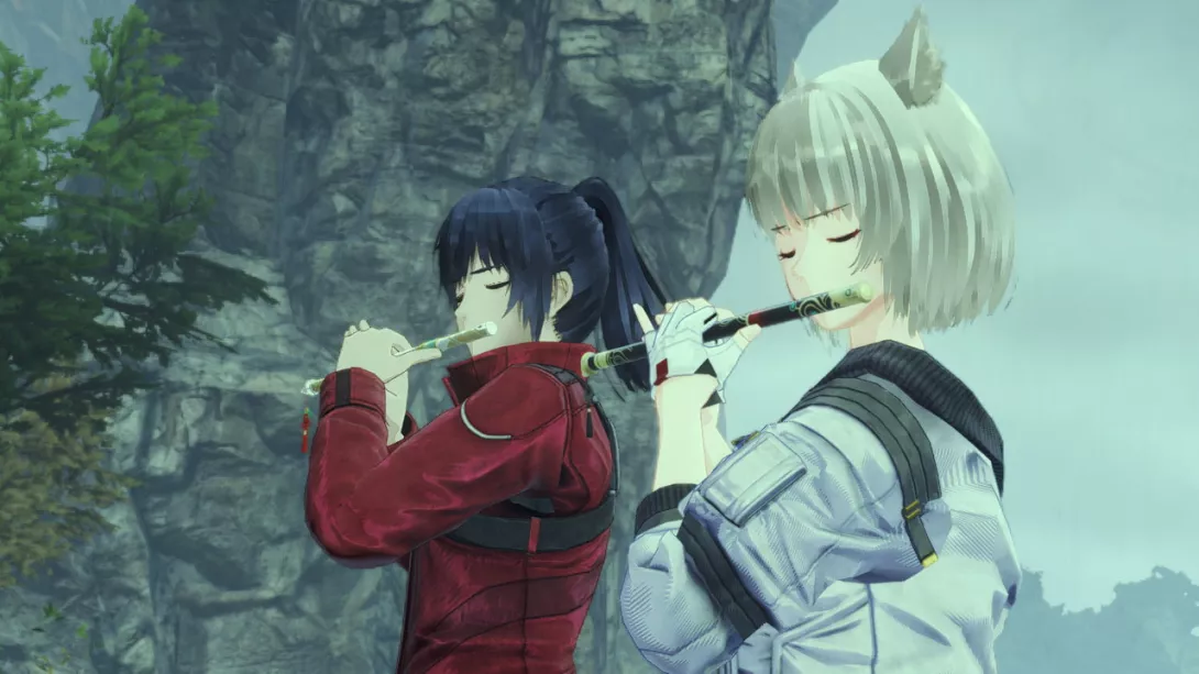 Xenoblade Chronicles 3 Switch huiluissa Noah ja Mio