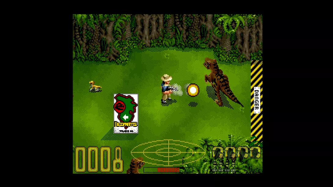 Jurassic Park Classic Games Collection SNES-menoa