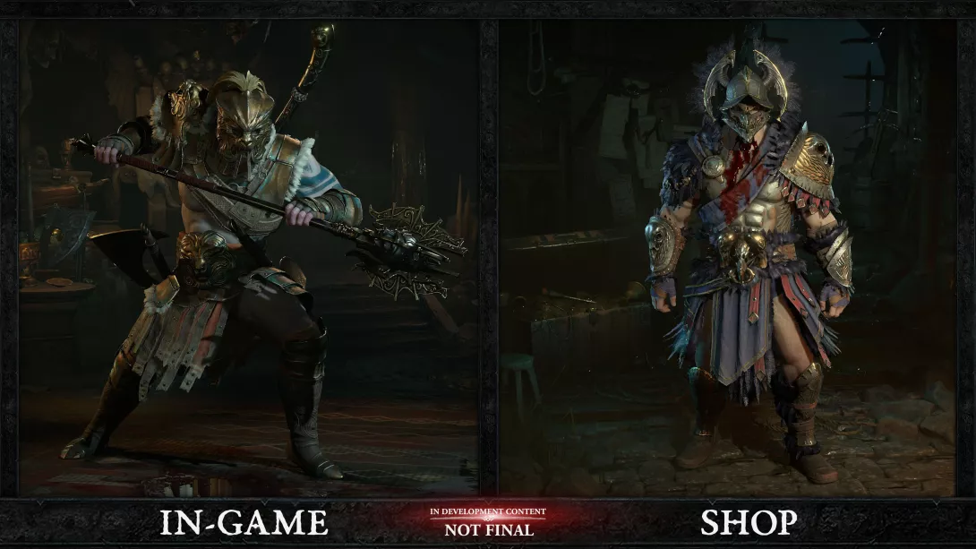 Diablo IV: mikromaksujen haarniskat