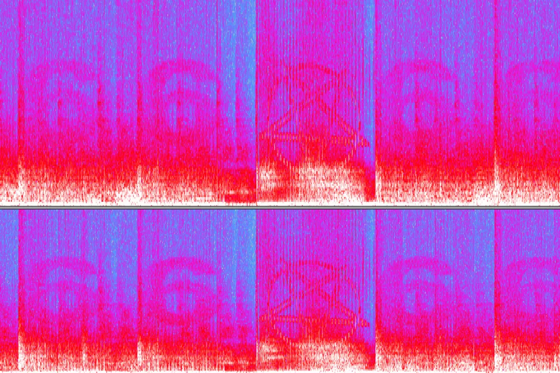 doom soundtrack spectrogram