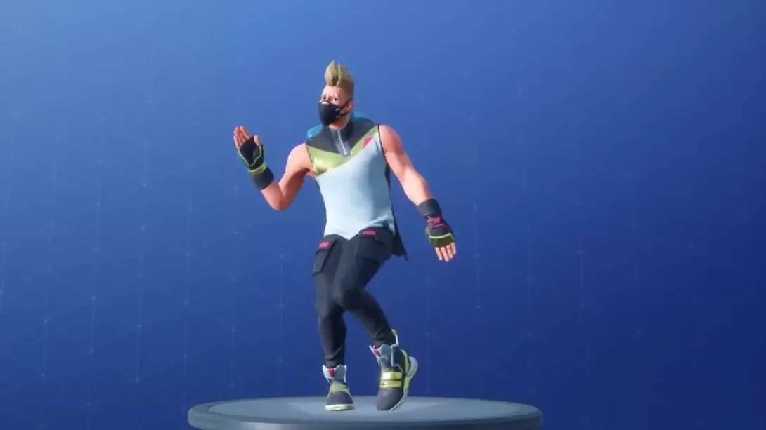Fortnite Milly Rock Swipe It tanssi koreografia