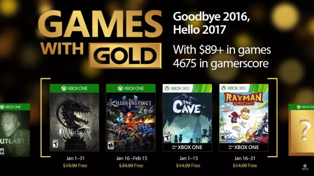 games with gold tammikuu