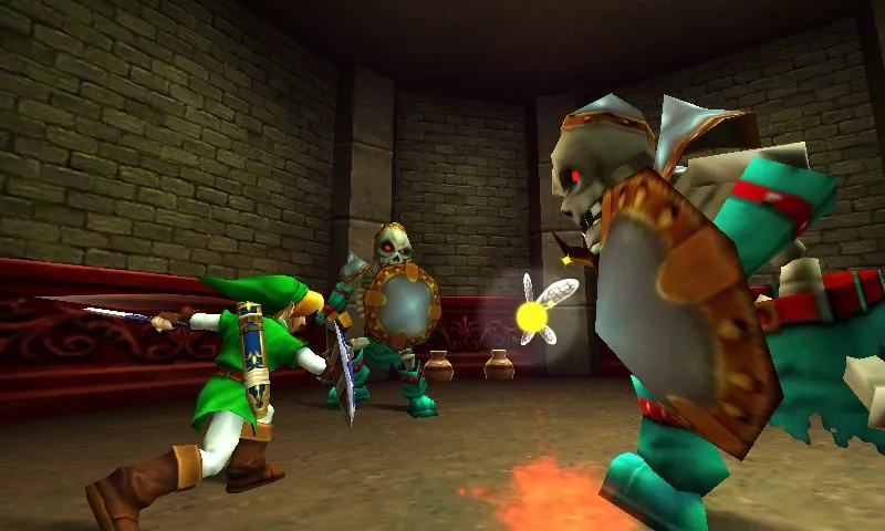 Uusia kuvakaappauksia Ocarina of Time 3D:stä