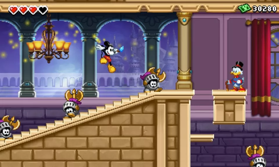 3DS:n Epic Mickey esitteillä kuvien muodossa