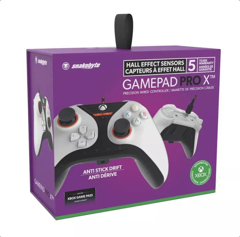 Snakebyte Gamepad Pro X laatikko
