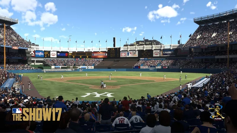MLB The show 17 pelikenttä ja katsomo