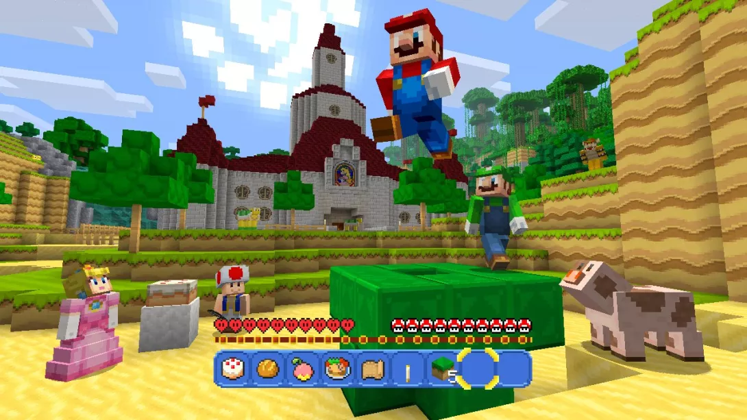 Minecraft Wii U Edition Super Mario DLC