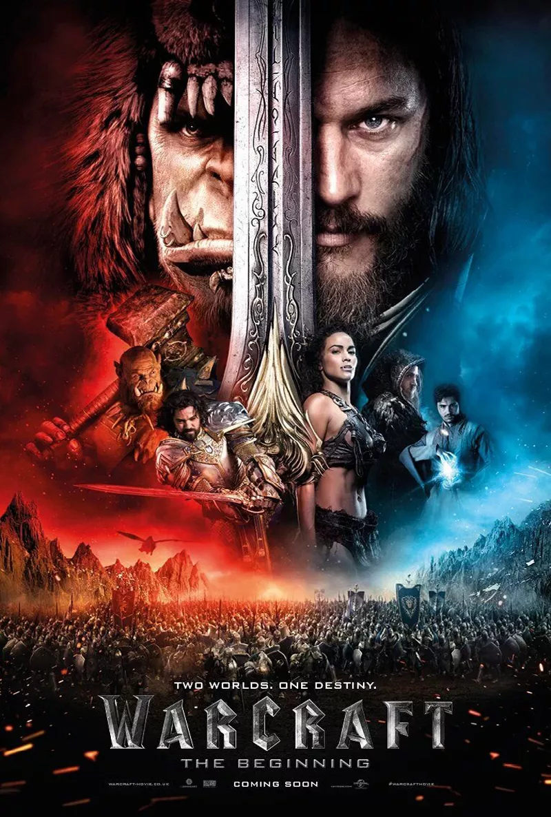 Warcraft elokuva juliste