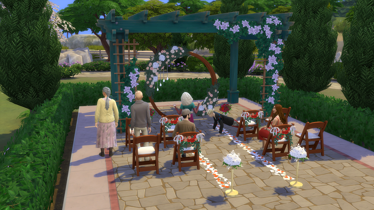 the sims 4 häätarinoita punnerrukset