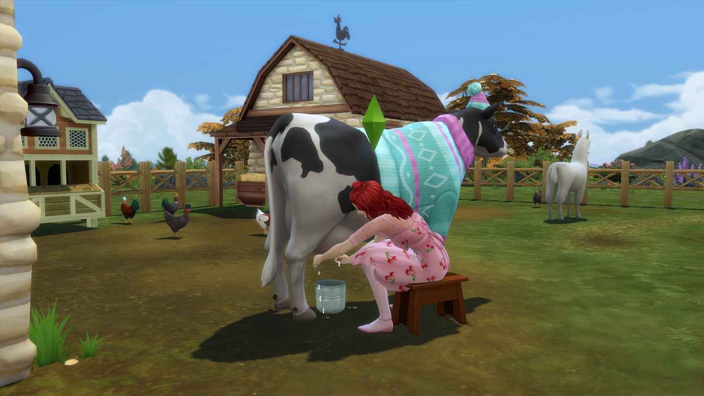 the sims 4 maalaiselämää aamulypsy