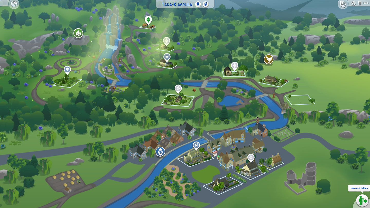 the sims 4 maalaiselämää taka kumpula