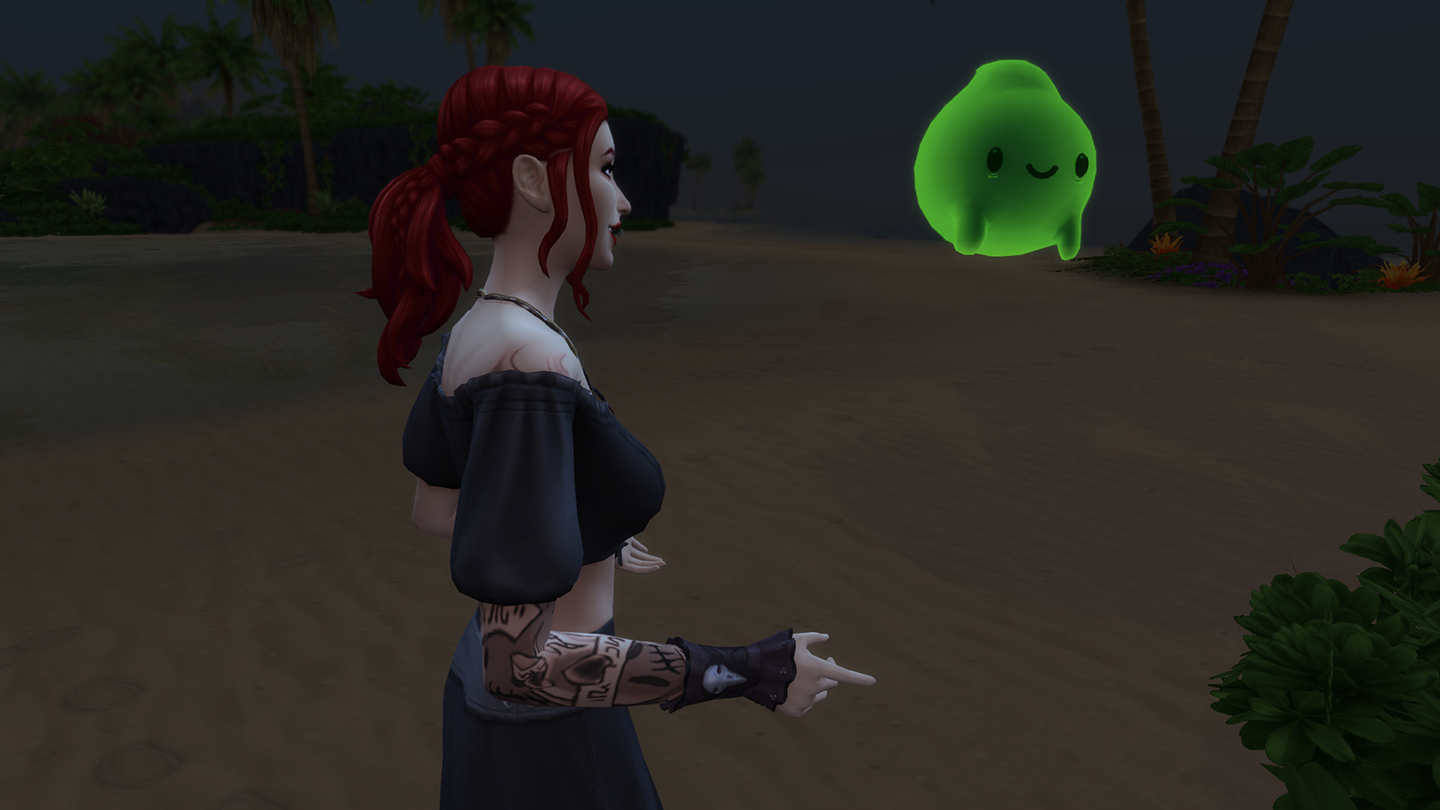 the sims 4 yliluonnollista kamaa kummitus