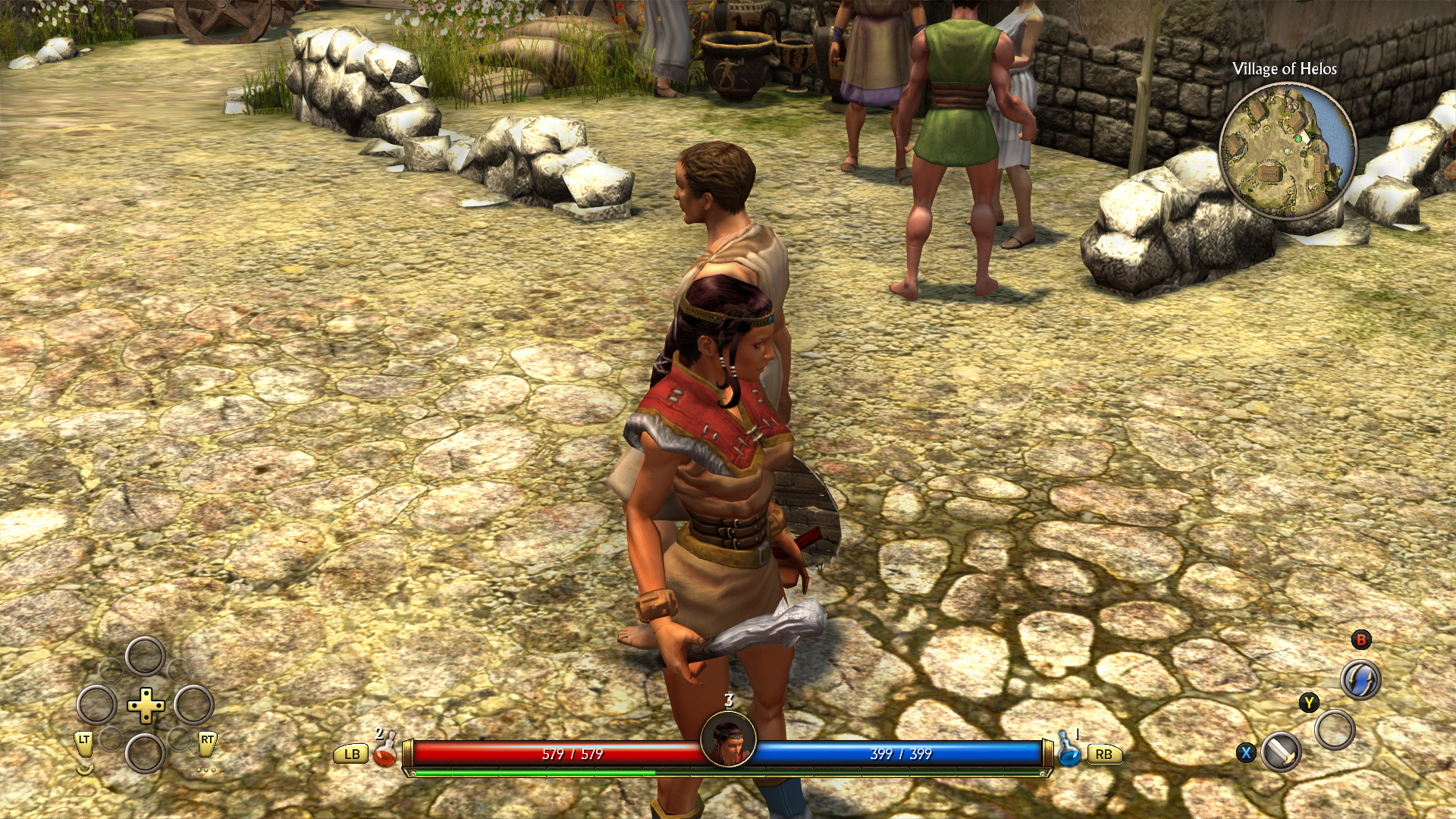 Titan Quest: Hahmo